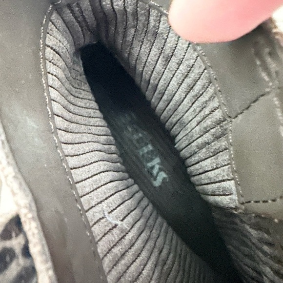 Korks Leyland Brown Snake Printed Ankle Booties Women’s Size 8.5 - Picture 4 of 7